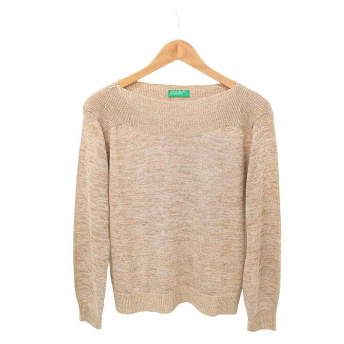 United Colors of Benetton Multi Thread Boatneck Sweater